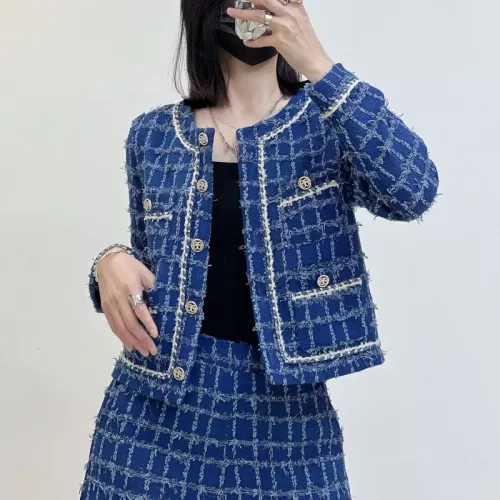 Cheap Chanel Tracksuits Long Sleeved For Women #1370187 Replica Wholesale [$162.00 USD] [ITEM#1370187] on Replica Chanel Tracksuits
