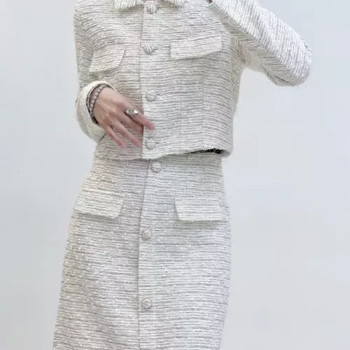 Cheap Chanel Tracksuits Long Sleeved For Women #1370192 Replica Wholesale [$155.00 USD] [ITEM#1370192] on Replica Chanel Tracksuits