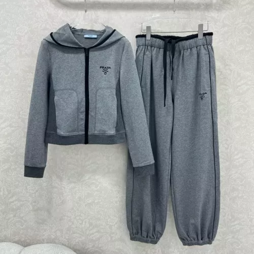 Prada Tracksuits Long Sleeved For Women #1370206