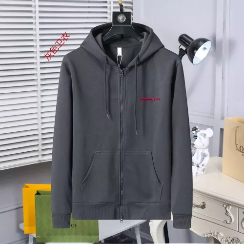 Prada Hoodies Long Sleeved For Unisex #1370216