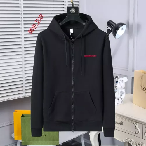 Prada Hoodies Long Sleeved For Unisex #1370217