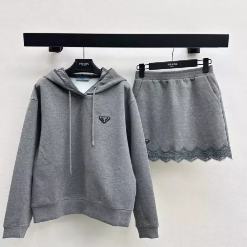 Prada Tracksuits Long Sleeved For Women #1370310