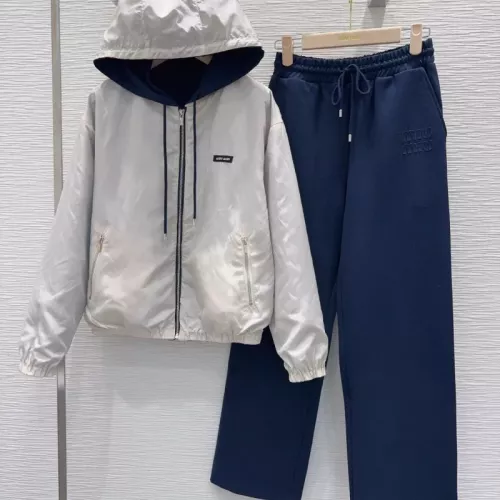 Cheap MIU MIU Tracksuits Long Sleeved For Women #1370336 Replica Wholesale [$102.00 USD] [ITEM#1370336] on Replica MIU MIU Tracksuits