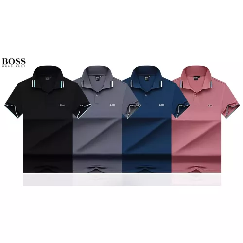 Cheap Boss T-Shirts Short Sleeved For Men #1370350 Replica Wholesale [$32.00 USD] [ITEM#1370350] on Replica Boss T-Shirts