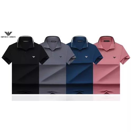 Cheap Armani T-Shirts Short Sleeved For Men #1370352 Replica Wholesale [$32.00 USD] [ITEM#1370352] on Replica Armani T-Shirts