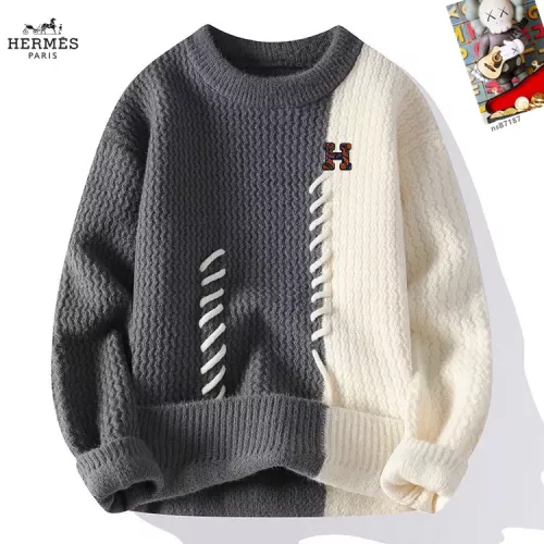 Cheap Hermes Sweaters Long Sleeved For Men #1370425 Replica Wholesale [$48.00 USD] [ITEM#1370425] on Replica Hermes Sweaters