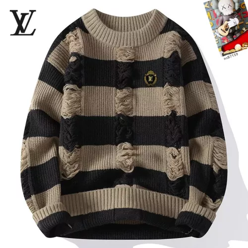 Cheap Louis Vuitton LV Sweaters Long Sleeved For Men #1370430 Replica Wholesale [$48.00 USD] [ITEM#1370430] on Replica Louis Vuitton LV Sweaters