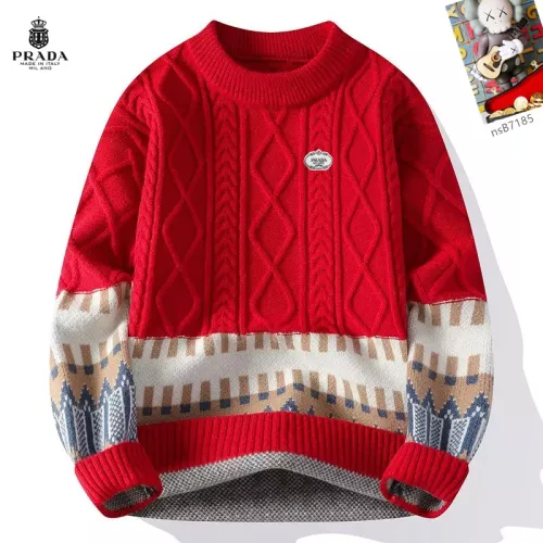 Prada Sweaters Long Sleeved For Men #1370440
