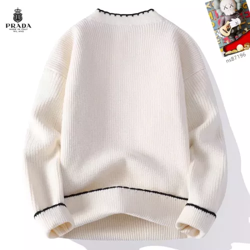 Cheap Prada Sweaters Long Sleeved For Men #1370460 Replica Wholesale [$48.00 USD] [ITEM#1370460] on Replica Prada Sweaters