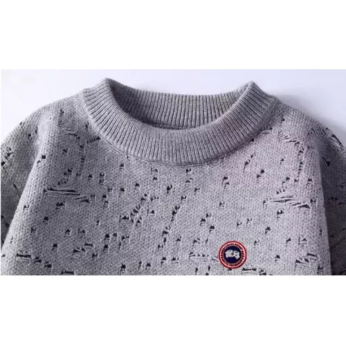 Cheap Canada Goose Sweaters Long Sleeved For Men #1370468 Replica Wholesale [$48.00 USD] [ITEM#1370468] on Replica Canada Goose Sweaters