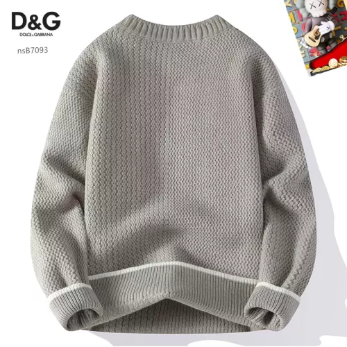 Cheap Dolce &amp; Gabbana D&amp;G Sweaters Long Sleeved For Men #1370490 Replica Wholesale [$48.00 USD] [ITEM#1370490] on Replica Dolce &amp; Gabbana D&amp;G Sweaters