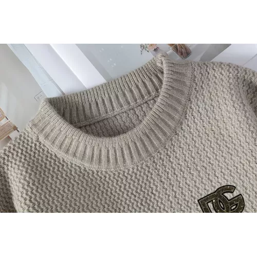 Cheap Dolce &amp; Gabbana D&amp;G Sweaters Long Sleeved For Men #1370490 Replica Wholesale [$48.00 USD] [ITEM#1370490] on Replica Dolce &amp; Gabbana D&amp;G Sweaters