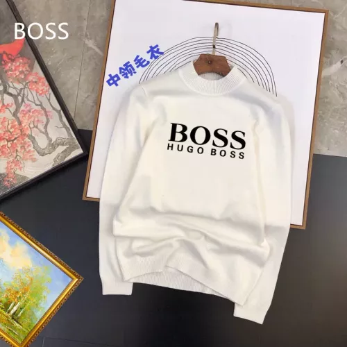 Cheap Boss Sweaters Long Sleeved For Men #1370523 Replica Wholesale [$42.00 USD] [ITEM#1370523] on Replica Boss Sweaters