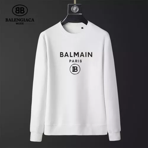 Balmain Hoodies Long Sleeved For Men #1370571