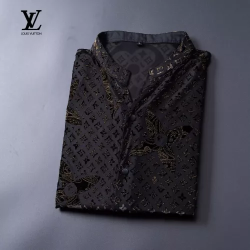 Cheap Louis Vuitton LV Shirts Long Sleeved For Men #1370583 Replica Wholesale [$52.00 USD] [ITEM#1370583] on Replica Louis Vuitton LV Shirts