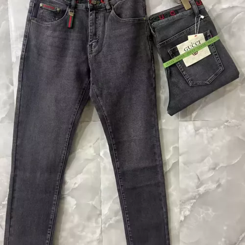 Cheap Gucci Jeans For Men #1370596 Replica Wholesale [$52.00 USD] [ITEM#1370596] on Replica Gucci Jeans