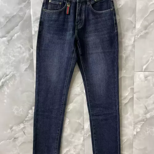 Cheap Gucci Jeans For Men #1370597 Replica Wholesale [$52.00 USD] [ITEM#1370597] on Replica Gucci Jeans