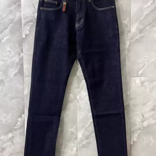 Cheap Gucci Jeans For Men #1370598 Replica Wholesale [$52.00 USD] [ITEM#1370598] on Replica Gucci Jeans