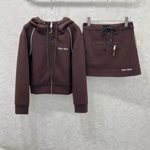 Cheap MIU MIU Tracksuits Long Sleeved For Women #1370603 Replica Wholesale [$160.00 USD] [ITEM#1370603] on Replica MIU MIU Tracksuits
