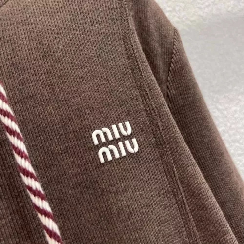 Cheap MIU MIU Tracksuits Long Sleeved For Women #1370609 Replica Wholesale [$85.00 USD] [ITEM#1370609] on Replica MIU MIU Tracksuits