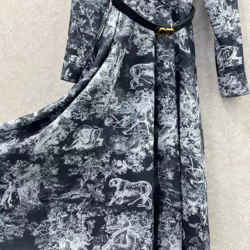 Cheap Christian Dior Dresses Long Sleeved For Women #1370617 Replica Wholesale [$132.00 USD] [ITEM#1370617] on Replica Christian Dior Dresses