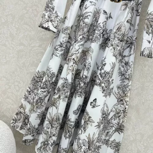 Cheap Christian Dior Dresses Long Sleeved For Women #1370618 Replica Wholesale [$132.00 USD] [ITEM#1370618] on Replica Christian Dior Dresses