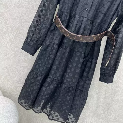 Cheap Louis Vuitton LV Dresses Long Sleeved For Women #1370619 Replica Wholesale [$155.00 USD] [ITEM#1370619] on Replica Louis Vuitton LV Dresses