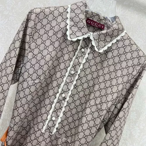 Cheap Gucci Dresses Long Sleeved For Women #1370620 Replica Wholesale [$132.00 USD] [ITEM#1370620] on Replica Gucci Dresses