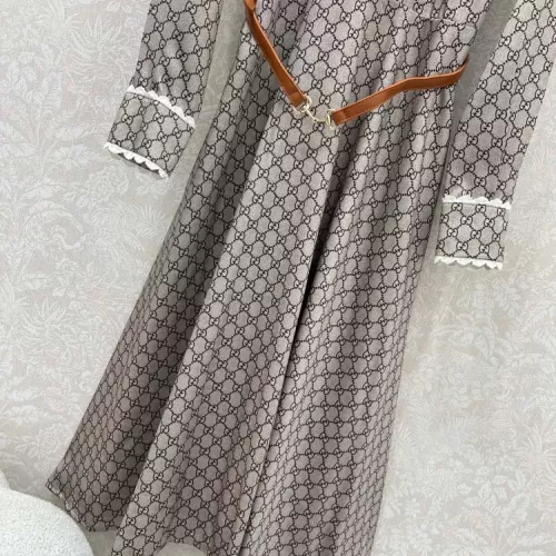 Cheap Gucci Dresses Long Sleeved For Women #1370620 Replica Wholesale [$132.00 USD] [ITEM#1370620] on Replica Gucci Dresses
