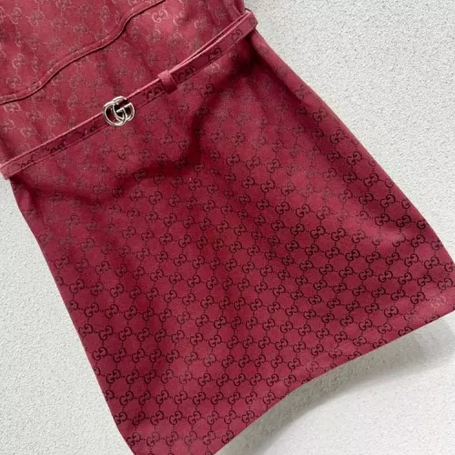 Cheap Gucci Dresses Short Sleeved For Women #1370623 Replica Wholesale [$128.00 USD] [ITEM#1370623] on Replica Gucci Dresses