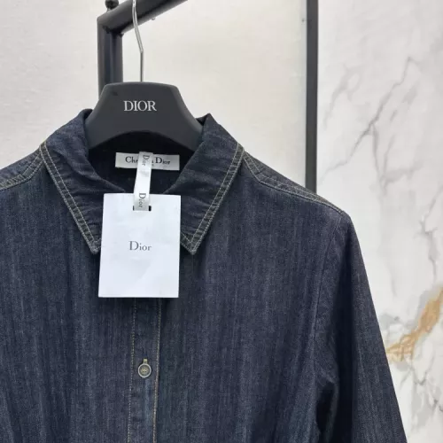 Cheap Christian Dior Dresses Long Sleeved For Women #1370628 Replica Wholesale [$96.00 USD] [ITEM#1370628] on Replica Christian Dior Dresses