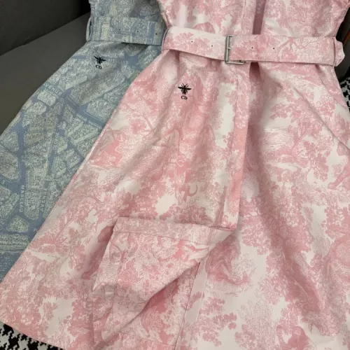 Cheap Christian Dior Dresses Short Sleeved For Women #1370630 Replica Wholesale [$82.00 USD] [ITEM#1370630] on Replica Christian Dior Dresses
