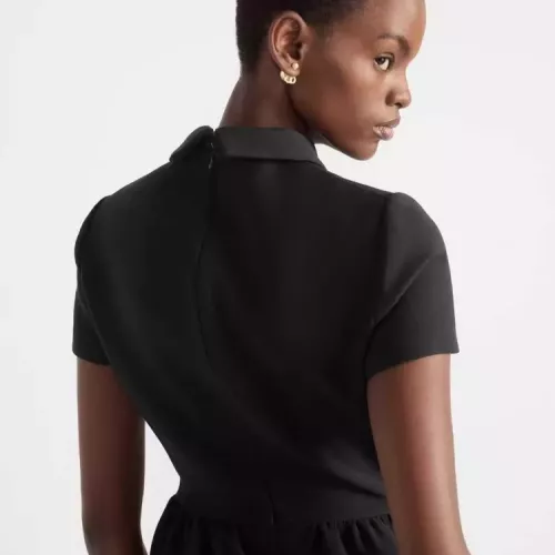 Cheap Christian Dior Dresses Short Sleeved For Women #1370634 Replica Wholesale [$115.00 USD] [ITEM#1370634] on Replica Christian Dior Dresses