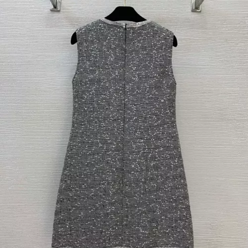 Cheap Chanel Dresses Sleeveless For Women #1370637 Replica Wholesale [$128.00 USD] [ITEM#1370637] on Replica Chanel Dresses
