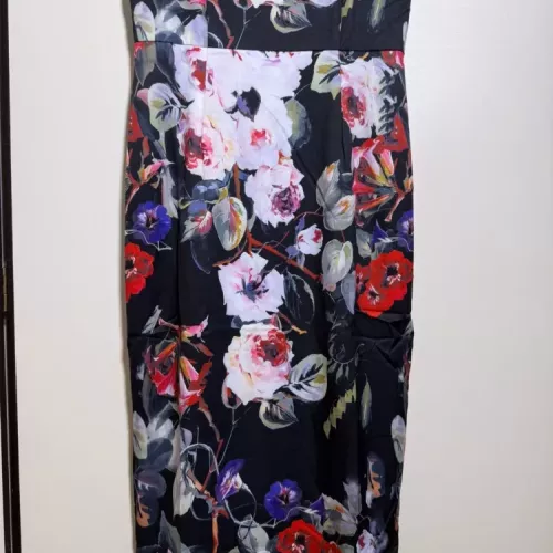 Cheap Dolce &amp; Gabbana Dresses Sleeveless For Women #1370641 Replica Wholesale [$98.00 USD] [ITEM#1370641] on Replica Dolce &amp; Gabbana Dresses