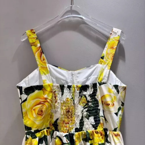 Cheap Dolce &amp; Gabbana Dresses Sleeveless For Women #1370642 Replica Wholesale [$100.00 USD] [ITEM#1370642] on Replica Dolce &amp; Gabbana Dresses