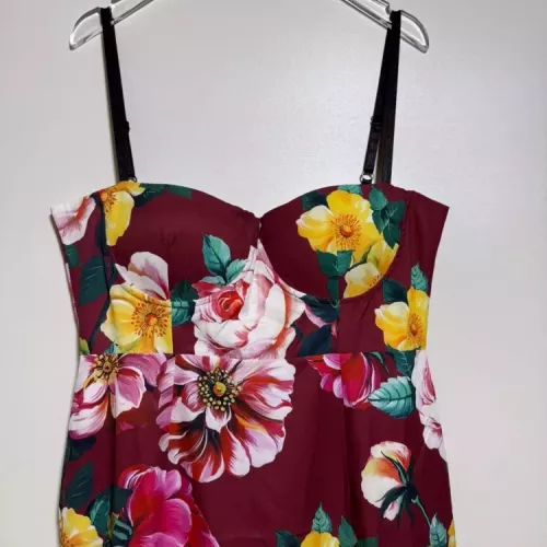 Cheap Dolce &amp; Gabbana Dresses Sleeveless For Women #1370643 Replica Wholesale [$102.00 USD] [ITEM#1370643] on Replica Dolce &amp; Gabbana Dresses