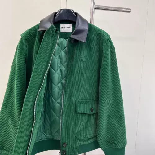Cheap MIU MIU Jackets Long Sleeved For Women #1370666 Replica Wholesale [$158.00 USD] [ITEM#1370666] on Replica MIU MIU Jackets