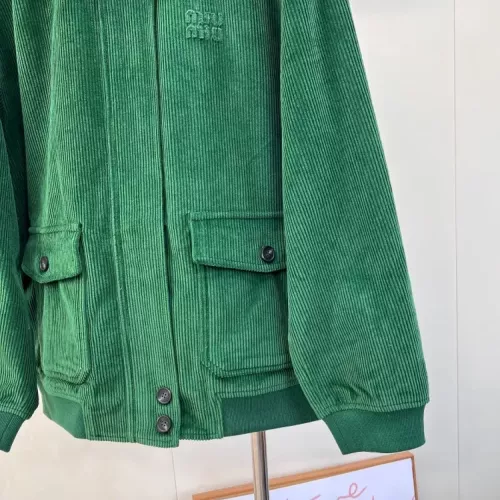 Cheap MIU MIU Jackets Long Sleeved For Women #1370666 Replica Wholesale [$158.00 USD] [ITEM#1370666] on Replica MIU MIU Jackets