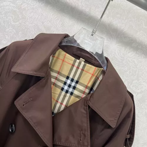 Cheap Burberry Trench Coat Long Sleeved For Women #1370673 Replica Wholesale [$160.00 USD] [ITEM#1370673] on Replica Burberry Trench Coat