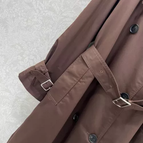 Cheap Burberry Trench Coat Long Sleeved For Women #1370673 Replica Wholesale [$160.00 USD] [ITEM#1370673] on Replica Burberry Trench Coat