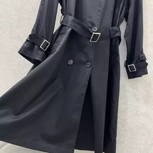 Cheap Burberry Trench Coat Long Sleeved For Women #1370674 Replica Wholesale [$160.00 USD] [ITEM#1370674] on Replica Burberry Trench Coat