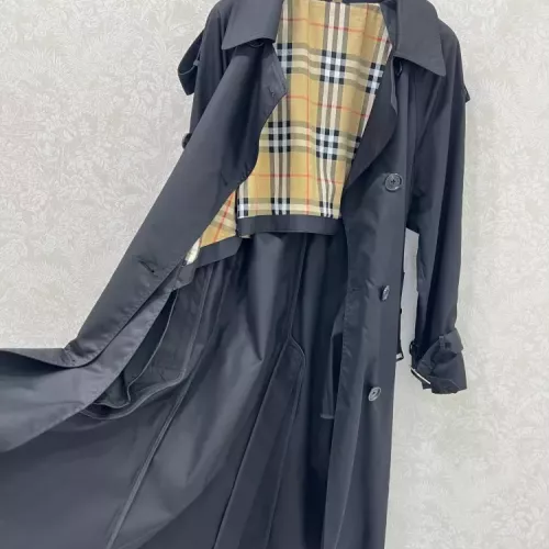 Cheap Burberry Trench Coat Long Sleeved For Women #1370674 Replica Wholesale [$160.00 USD] [ITEM#1370674] on Replica Burberry Trench Coat