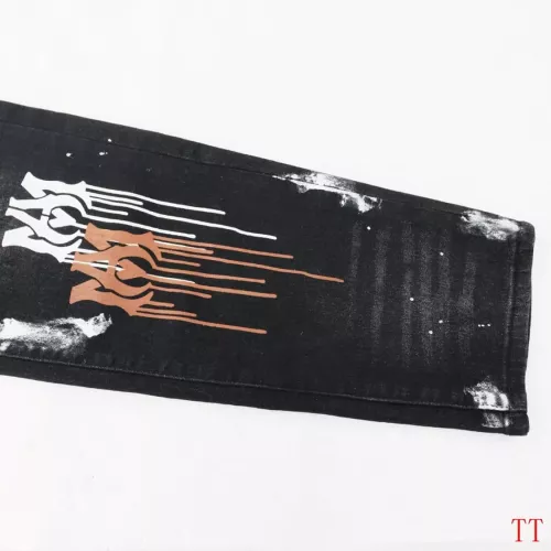 Cheap Amiri Jeans For Men #1370741 Replica Wholesale [$56.00 USD] [ITEM#1370741] on Replica Amiri Jeans