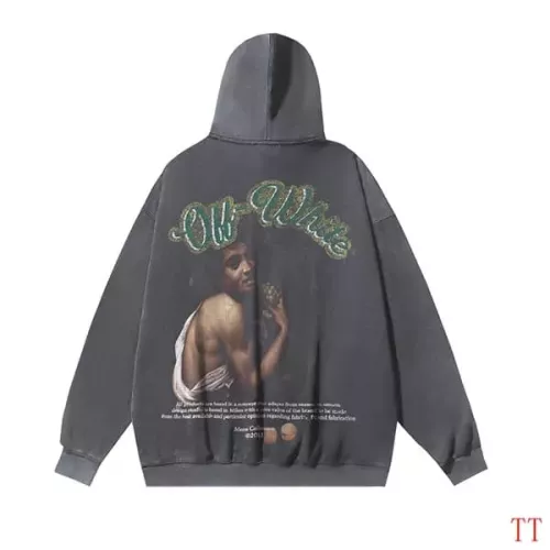 Cheap Off-White Hoodies Long Sleeved For Unisex #1370743 Replica Wholesale [$56.00 USD] [ITEM#1370743] on Replica Off-White Hoodies