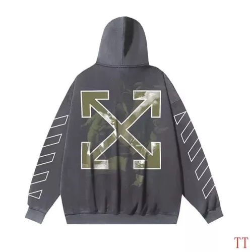 Cheap Off-White Hoodies Long Sleeved For Unisex #1370744 Replica Wholesale [$60.00 USD] [ITEM#1370744] on Replica Off-White Hoodies