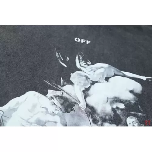 Cheap Off-White Hoodies Long Sleeved For Unisex #1370747 Replica Wholesale [$56.00 USD] [ITEM#1370747] on Replica Off-White Hoodies