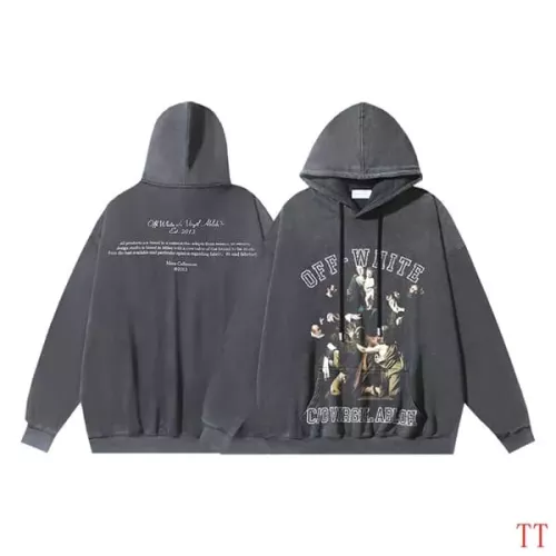 Cheap Off-White Hoodies Long Sleeved For Unisex #1370748 Replica Wholesale [$56.00 USD] [ITEM#1370748] on Replica Off-White Hoodies