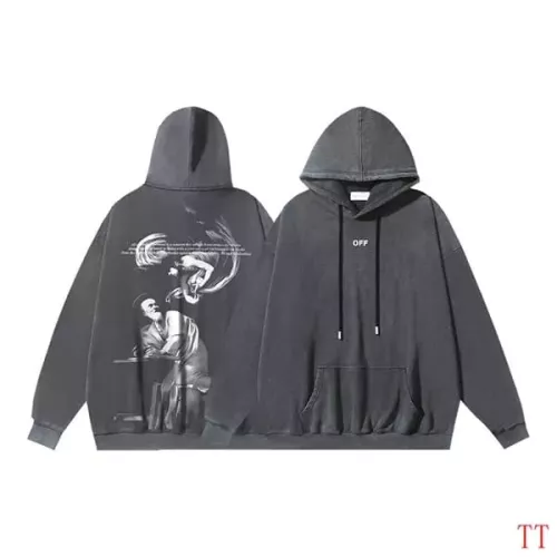 Cheap Off-White Hoodies Long Sleeved For Unisex #1370751 Replica Wholesale [$56.00 USD] [ITEM#1370751] on Replica Off-White Hoodies