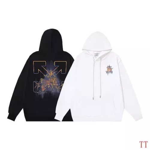 Cheap Off-White Hoodies Long Sleeved For Unisex #1370755 Replica Wholesale [$52.00 USD] [ITEM#1370755] on Replica Off-White Hoodies